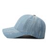 Washed Denim Baseball Cap Men'S Retro Retro Checkerboard Cap Hip Hop Trend Hat