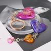 Love Gem Patch Keychains Mold DIY Epoxy Craft Necklace Keychain Jewelry Mold