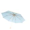 Color glue sun umbrella female sunscreen UV protection advanced sense student umbrella dual-purpose parasol folding