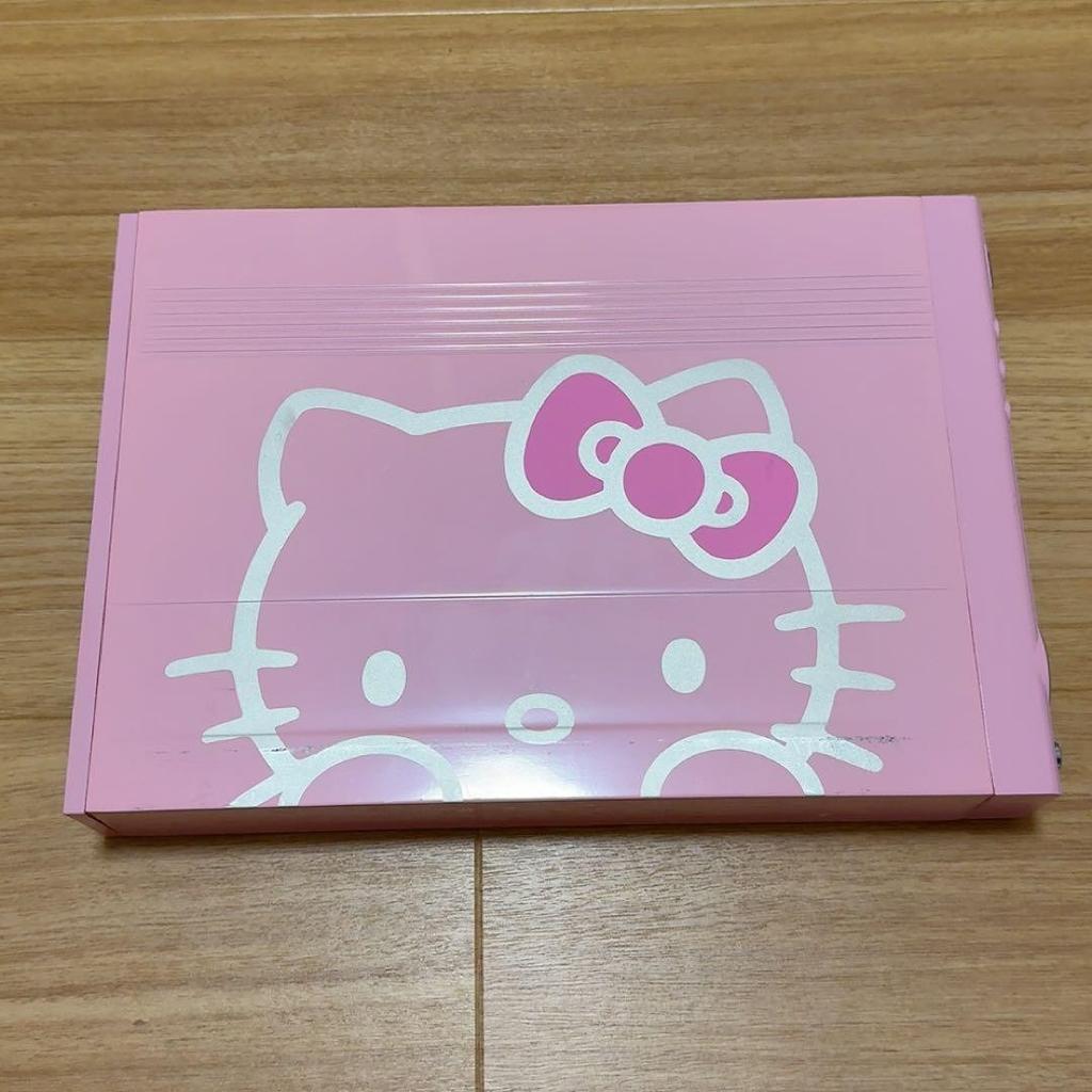 Hello Kitty SlotIn DVD Player Rare Vintage Sanrio Collectible Japan Pink Used