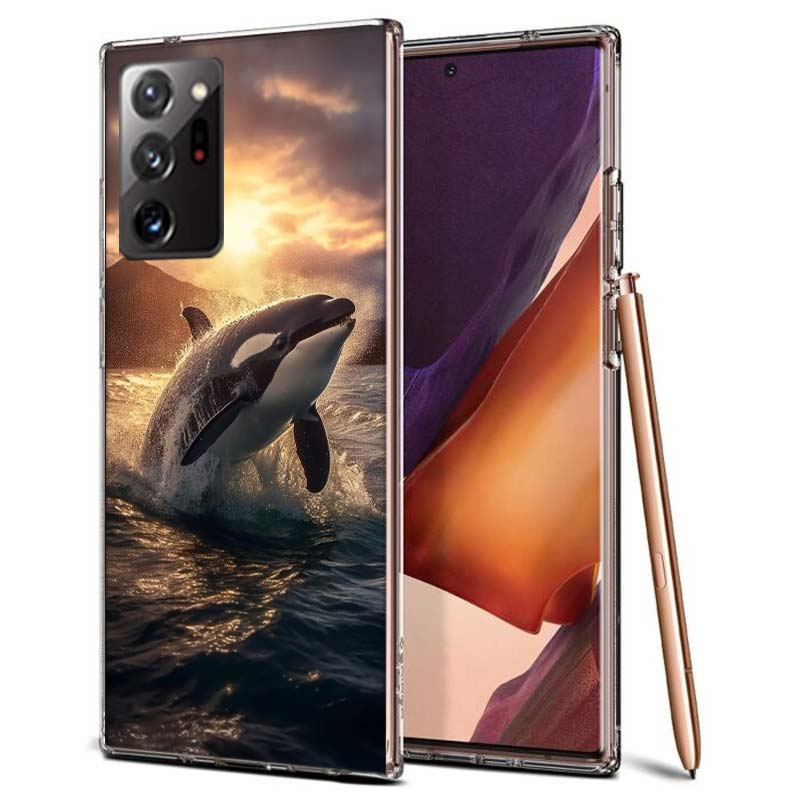 Facts About Killer Whales Phone Case for Samsung A55 A35 A25 A15 A07 A05S A16 A17 A26 A36 A37 A56 A57 Galaxy Note 20 10 A50S A71
