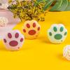 3/5pcs, Avocado Green Portable Cutting Tool, Cute Cat Paw Shaped Cutter, Suitable for Office, Office Supplies, Fun Design, Sturdy Construction