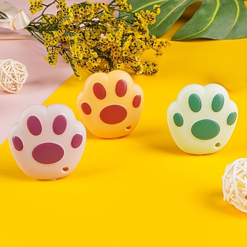 3/5pcs, Avocado Green Portable Cutting Tool, Cute Cat Paw Shaped Cutter, Suitable for Office, Office Supplies, Fun Design, Sturdy Construction