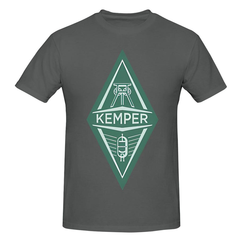 Logo  Kemper Audio Amp Amplification Drapey Tshirt Commuting Vibe Quickdrying Basic Tee