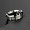 Ehering Silber Stahl Schmuck 316L Größe 25 Eu25 Us11