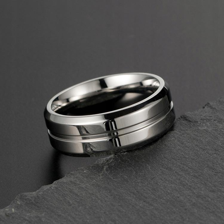 Ehering Silber Stahl Schmuck 316L Größe 25 Eu25 Us11