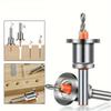Adjustable Countersink Drill Bit Set with 8mm Shank - 2.8-4mm Sizes for Screw Heads (Durable, Quick-Release)