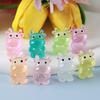510pcs Luminous Mini Resin Cow Glow in The Dark Cows Tiny Animals Figures DIY Crafts for Fairy Garden Micro Landscape