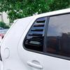 Rear Window Louver Shutter Compatible with Volkswagen Golf 4 MK4 1997-2006 Side Air Vents Shutter Cover Trim Exterior Accessories(Carbon Fiber