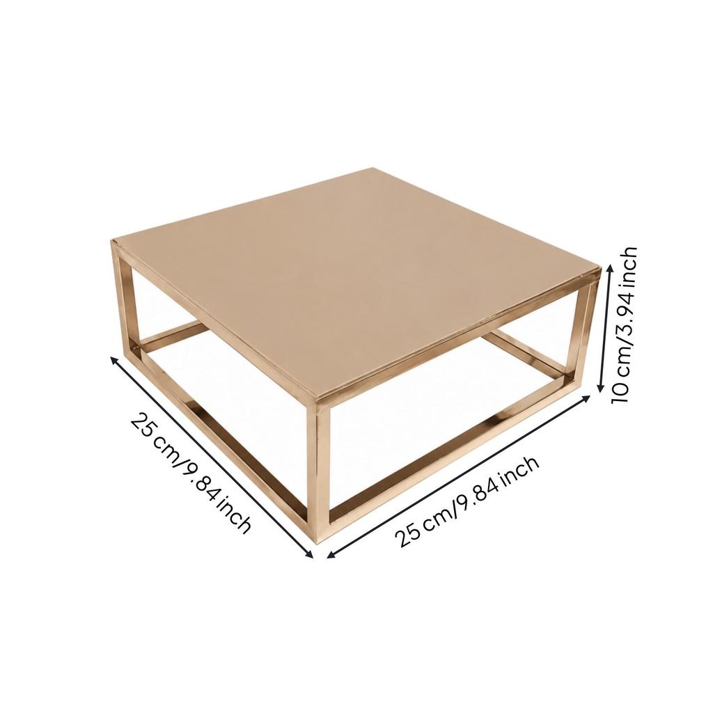 Cake Display Stand Electroplated Elevated Pastry Holder for Weddings, Bakery Displays,