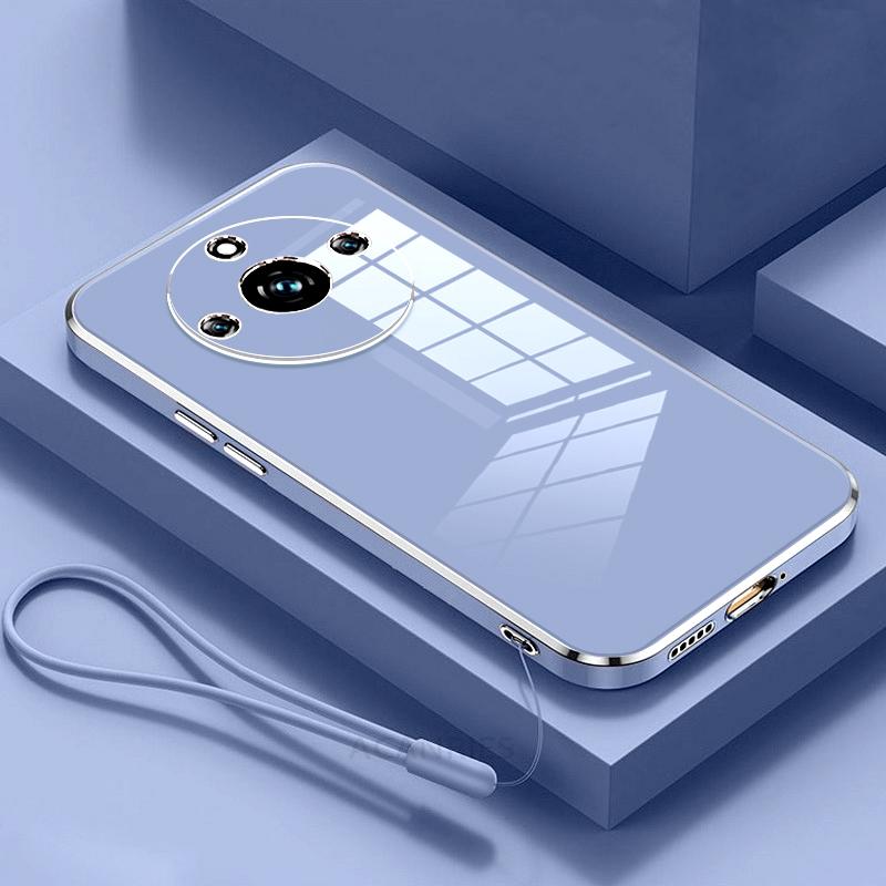 

Realme11pro Роскошный чехол-шнурок из силикона для Oppo Realme 11 Pro Plus 11pro 9 8 4g 5g C55 C67 C65 Противоударный мягкий чехол realme 9 pro