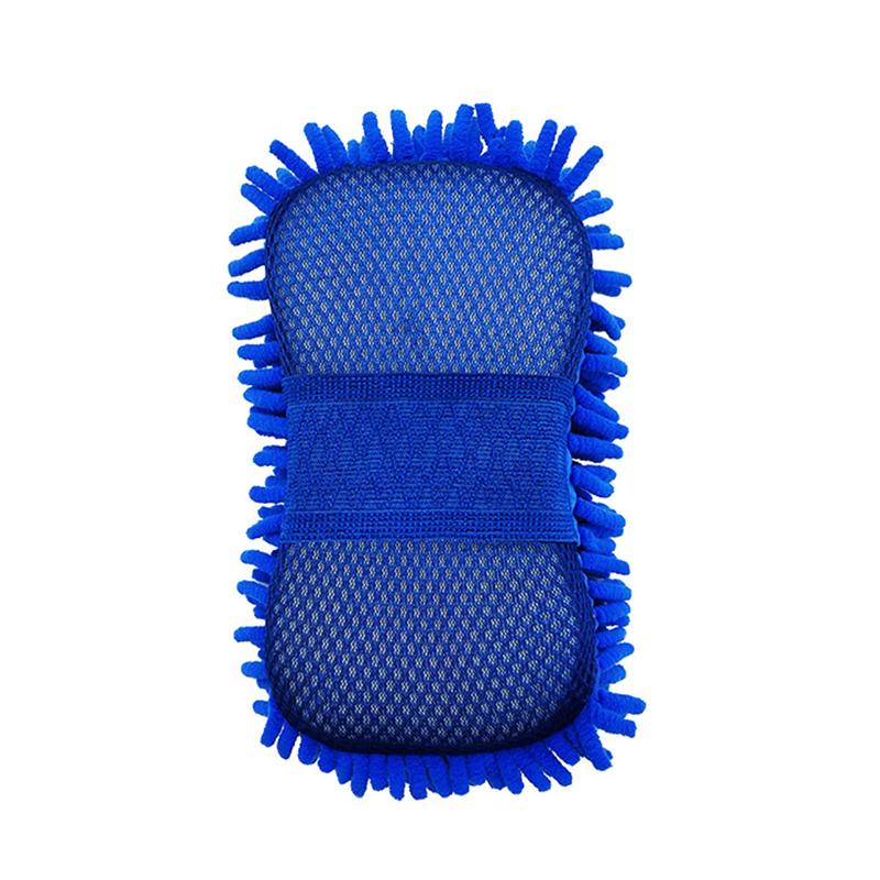 Car Premium Washing Gloves Waterproof Microfiber Chenille Gloves    Detailing Sponge Brush Auto Care Double-faced Glove