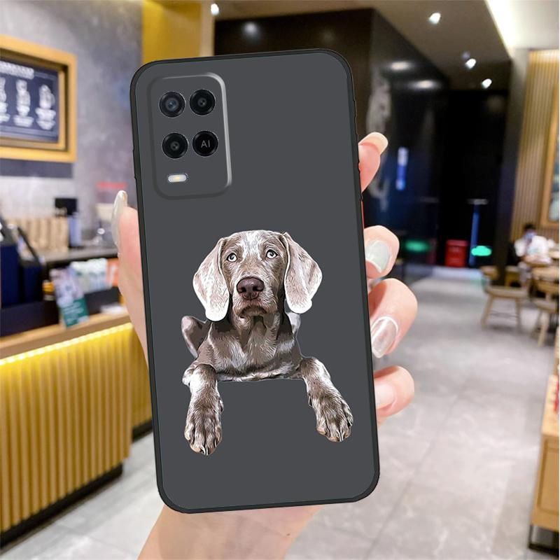 

Weimaraner Dog Case For Oppo A74 A54 A94 A78 A98 A18 A60 A80 A40 A38 A58 A96 A76 A16 A15 A17 A57 A77 A5 Pro OPPO A54 5G