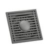 Wutuo Stainless Steel Square Floor Drain with Bamboo Grate
