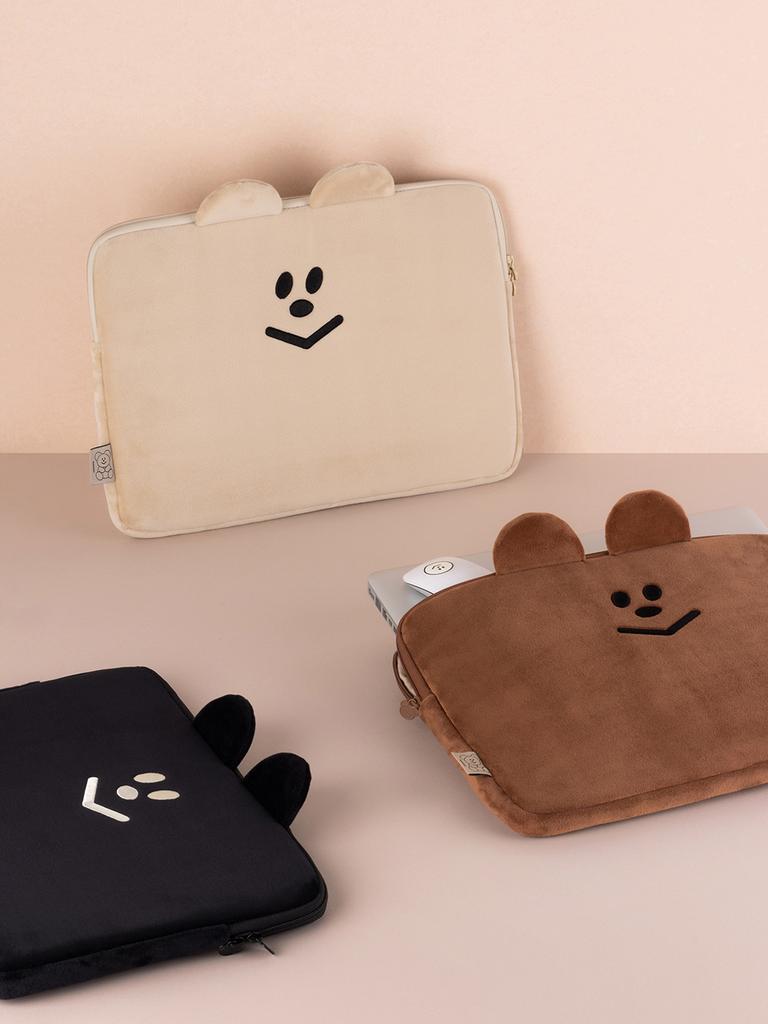Livework Momo-San Bear Laptop Pouch_15 Inch