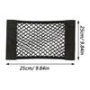 Car Seat Elastic String Net  Sticker Mesh Storage Bag Auto Organizer Seat Back Bag Back Rear Storage Net Shipping Free