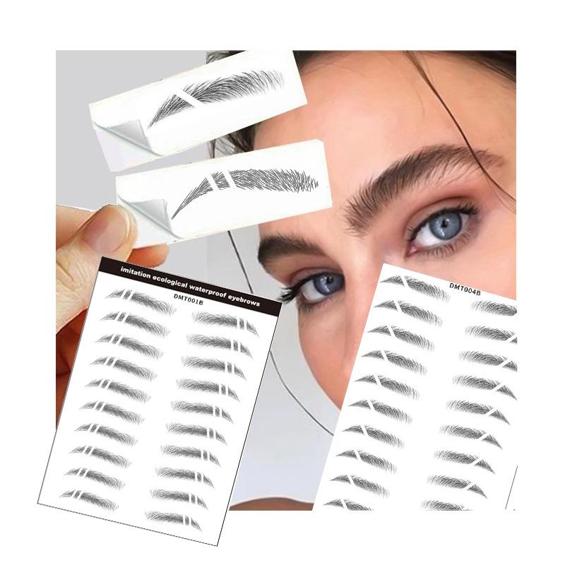 Eyebrow Sticker 6D Simulated Eyebrow Sticker Ecological Bionic Eyebrow Lazy Eyebrow Sticker Template Eyebrow Sticker Eyebrow Tattoo Sticker
