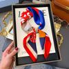 Silk scarf women's neck new scarf with coat 70 small square scarf scarf mother high-end scarf
