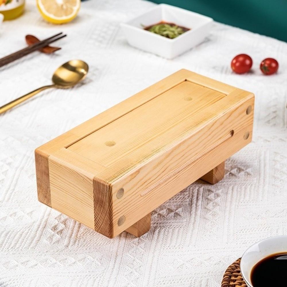 Wooden Thousand Layer Sushi Mold Portable Sushi Press Maker Rice Mold Box Sushi Press Mold  Kitchen