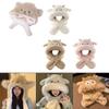 Hat Cute Thicken Soft Winter Warm for Cosplay Dress up Festive Outdoor