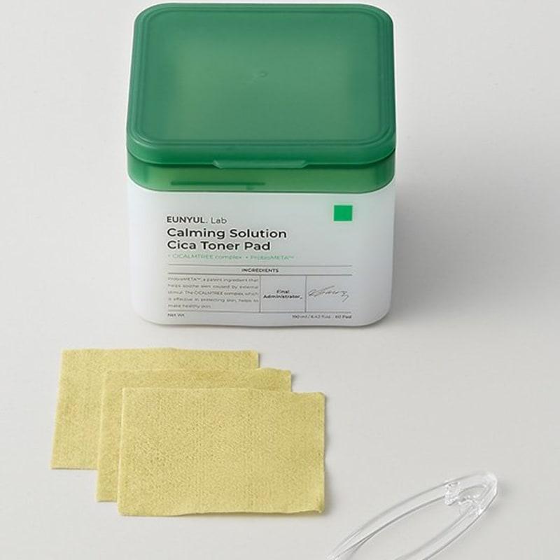 [Eun-yul] Lab Calming Solution Cica Toner Pad 60 sheets