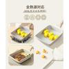 CAROTE Frying Pan Tamagoyaki 1418cm Compatible IH Gas Free from PFOA PFOS Maker Marble Coating Non-Stick Easy Clean Greige One Year Warranty cosy