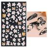 Embossed Flower Nail Sticker Self-adhesive 5D Art Embossed Nail Stickers Flower