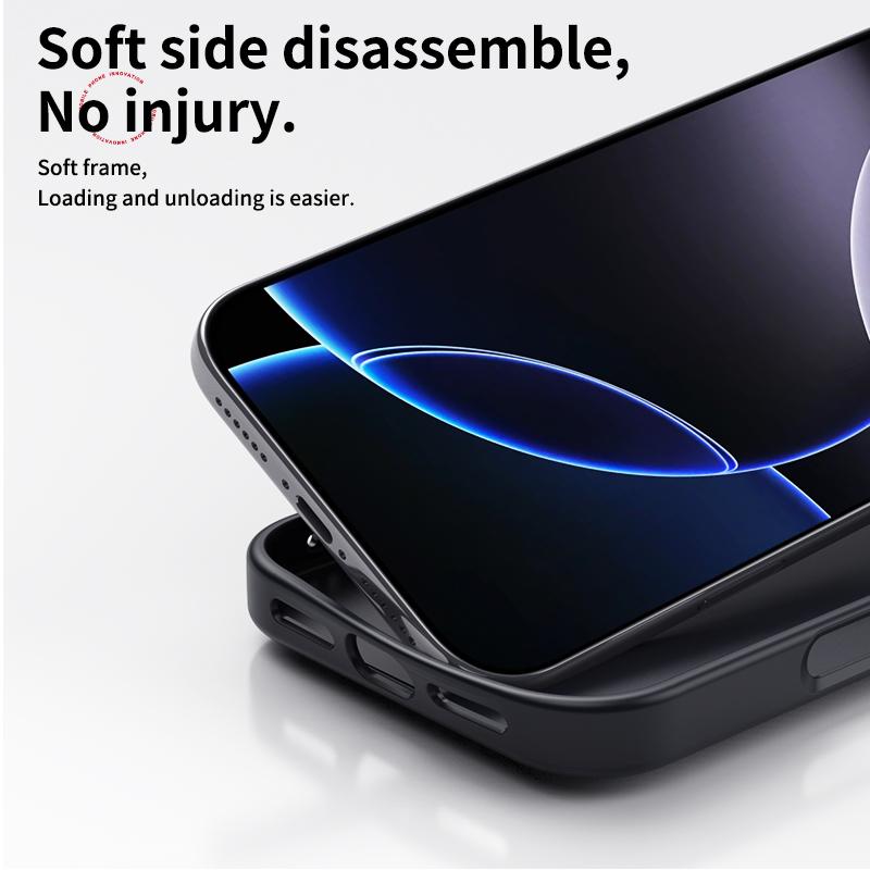 360 Rotating Kickstand Magnetic Carbon Fiber Pattern Case For iPhone 17 Pro Max 16 Plus 15 14 13 12 Comfortable Grip Slim Cover