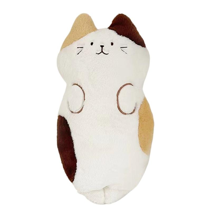 

Kawaii Cat Plush Toy Soft Long Animal Pillow Big Fat Belly Cat Stuffed Nap Cushion Birthday Gift Doll Bedroom Living Room Decor