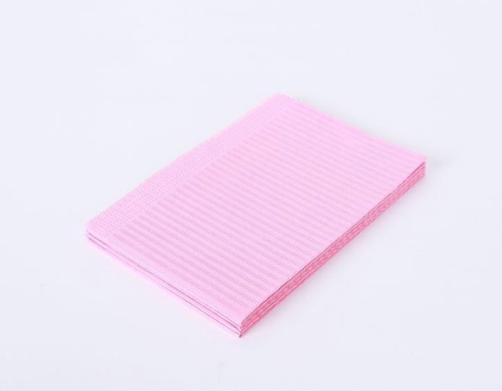 Disposable Tattoo Table Covers Clean Pad 3ply Dental Patient Bib Napkin Waterproof Nail Tattoo Pad Dental Bib