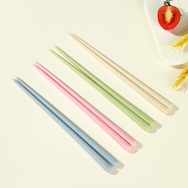 ZISIZ Wheat Straw PP Tableware Set