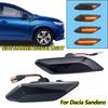 2pcs Side Turning Indicators High Quality Led Dynamic Side Turn Signal Marker Sequential Light For Sandero Stepway M K3 202 C9h6
