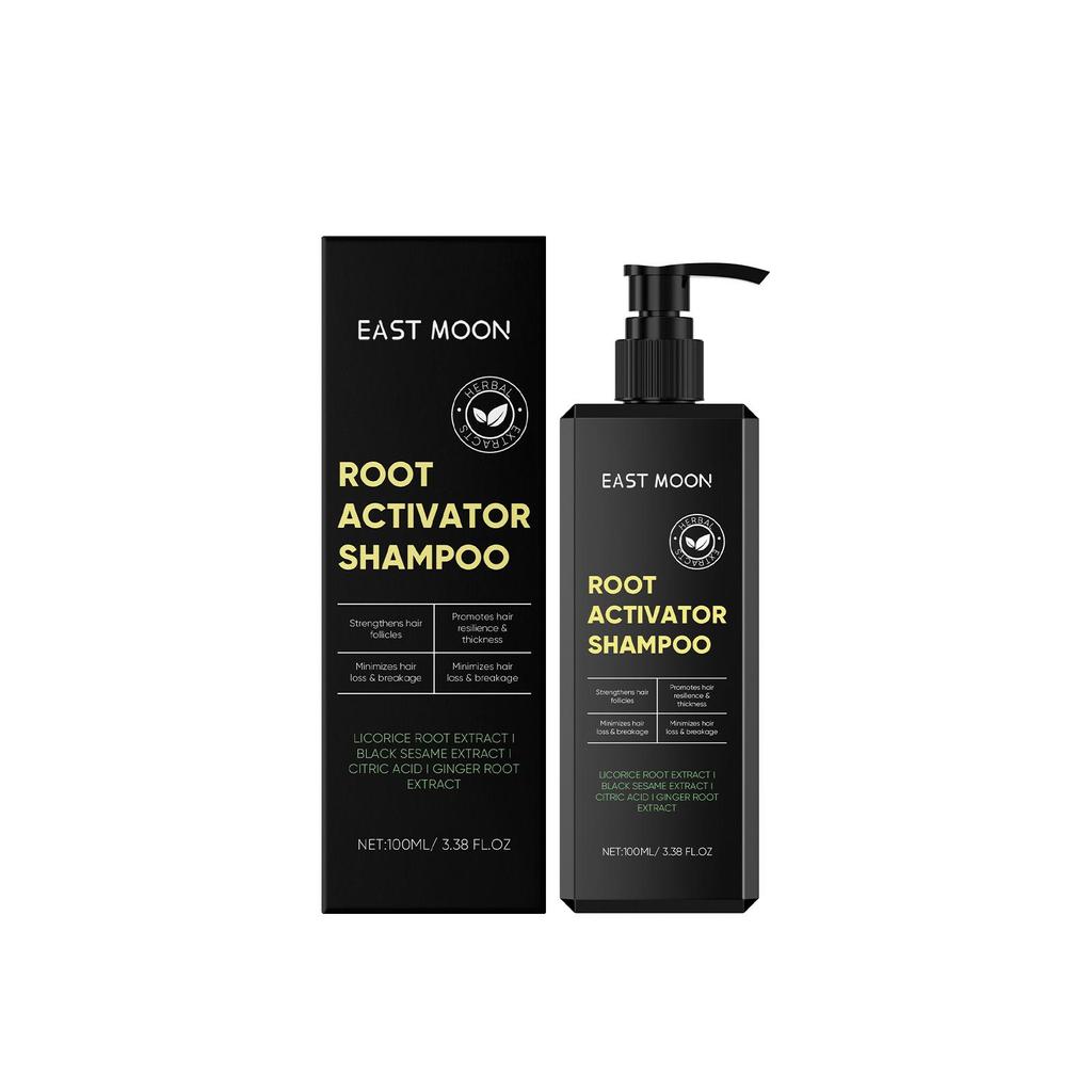 East Moon Men Care Shampoo Cleanses the scalp nourishes hair follicles activates roots