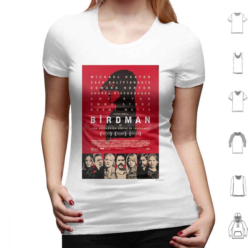 Birdman Or The Unexpected Virtue Of Ignorance Movie Shirt T Shirt Big Size 100 Cotton Movies Birdman Birdman Movie