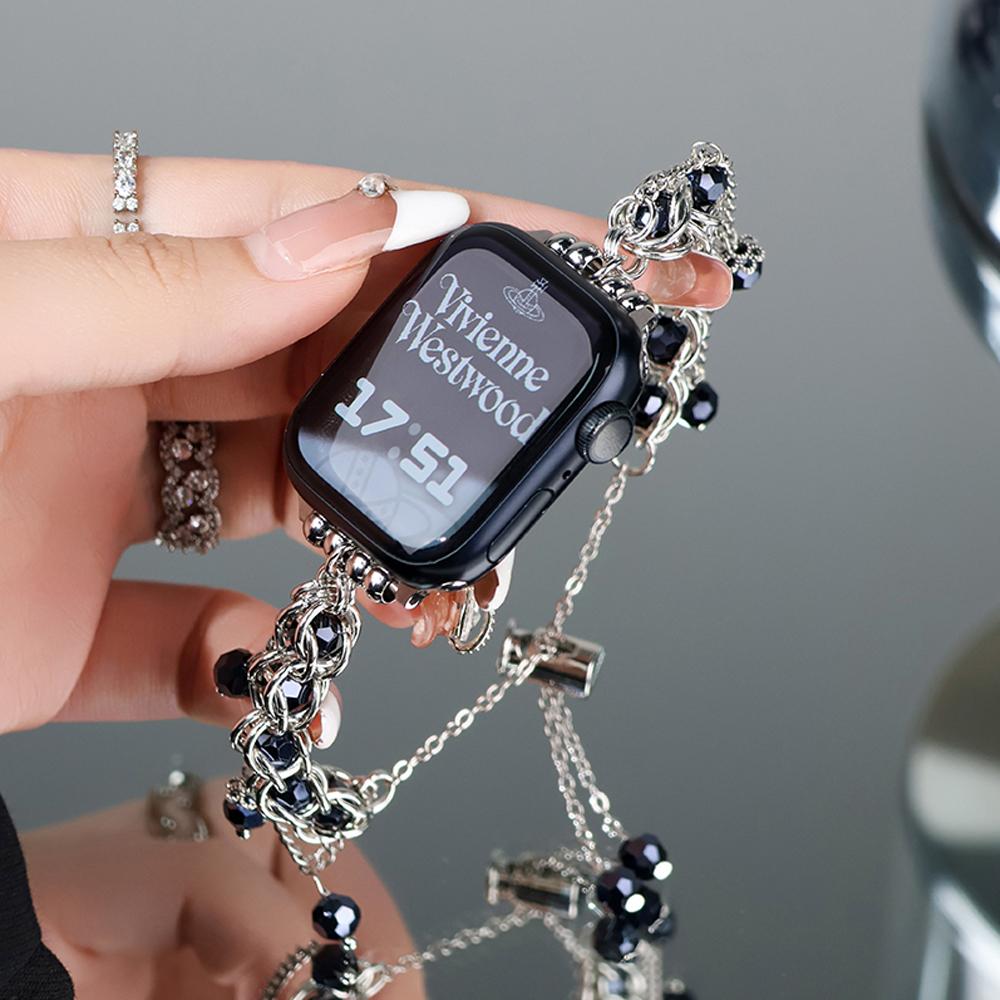 18mm 20mm 22mm Damenarmband für Samsung Galaxy 6 5 4 40mm 44mm 6/4 Classic Active 2 Schmuckband für Huawei GT4 41mm Amazfit GTS4