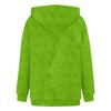 Women's Hooded Long Sleeve Christmas Printed Flannel Top Hooded Sweatshirt