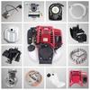 140-Piece GX35 Engine Parts Set: Pull Starter, Spark Plug, High-Voltage Coil, Oil Can