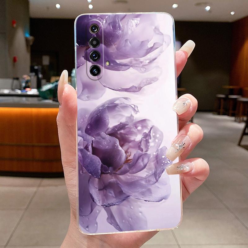 Case For Realme X50 5G/X50 Master Edition/X50m 5G/X3 Bumper Soft Silicone TPU Clear Casing Dreamy Painted Anti-fall Soft Cover