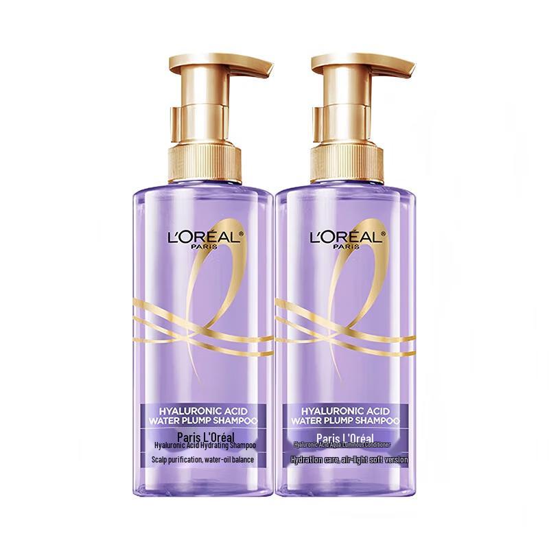 

L Oreal Hyaluronic Acid Oil Control Volumizing Shampoo & Conditioner Set