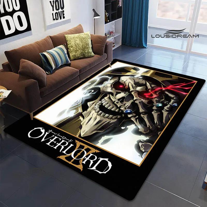 The Latest Anime Overlord Printed Carpet Picnic Carpet Fashion Home Decoration Beautiful Anti -slip Area Rug Birthday Gift