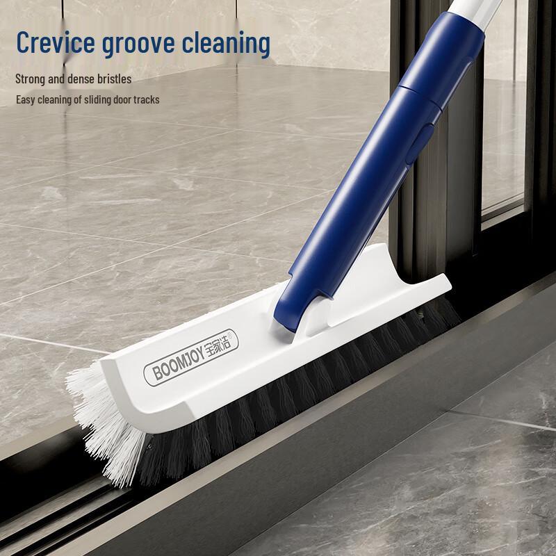 Long-Handle Bathroom Floor & Gap Cleaning Brush