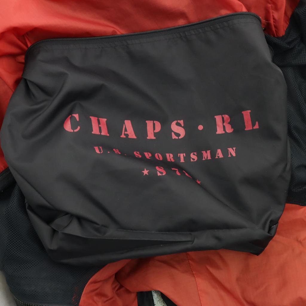 CHAPS RALPH LAUREN 90s Old Mountain parka M black pocketable Men's Used