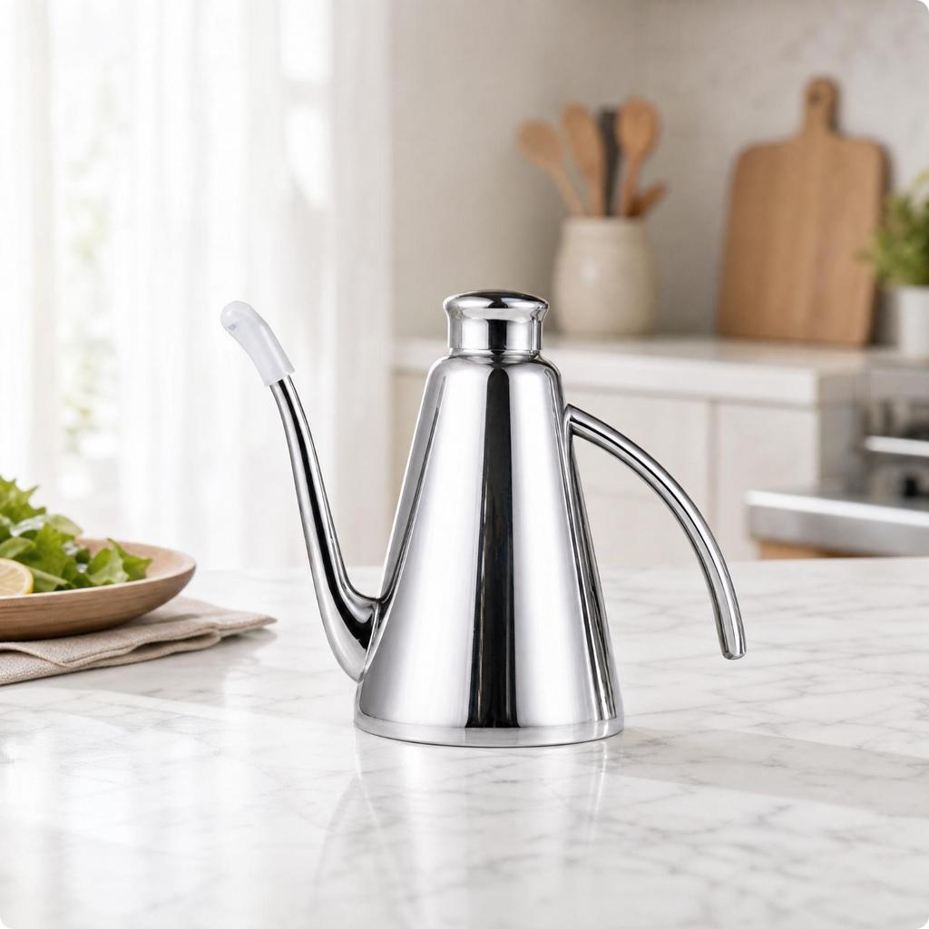 Acidic Condiment Dispenser Watertight Oil and Cruet Countertop
