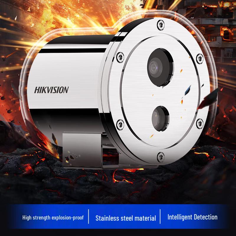 

Hikvision 6MP Ultra HD Explosion-Proof POE IR Surveillance Camera CN plug (adapter included)