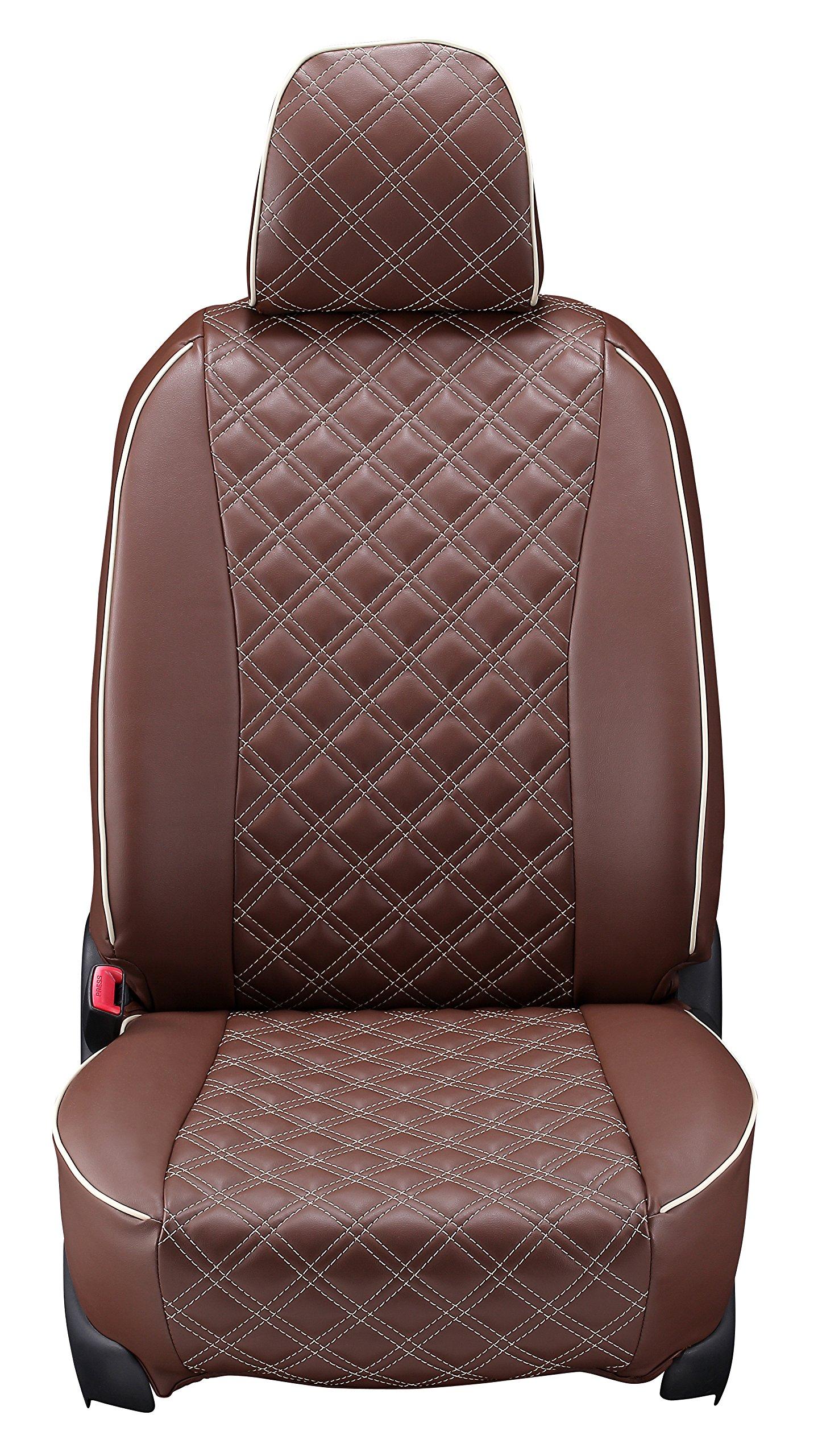 

Clazzio Seat Covers Custom Clazzio Quilted Brown x Ivory N-BOX/N-BOX JF3/JF4 H29/9~ EH-204 [15EHA2046N]
