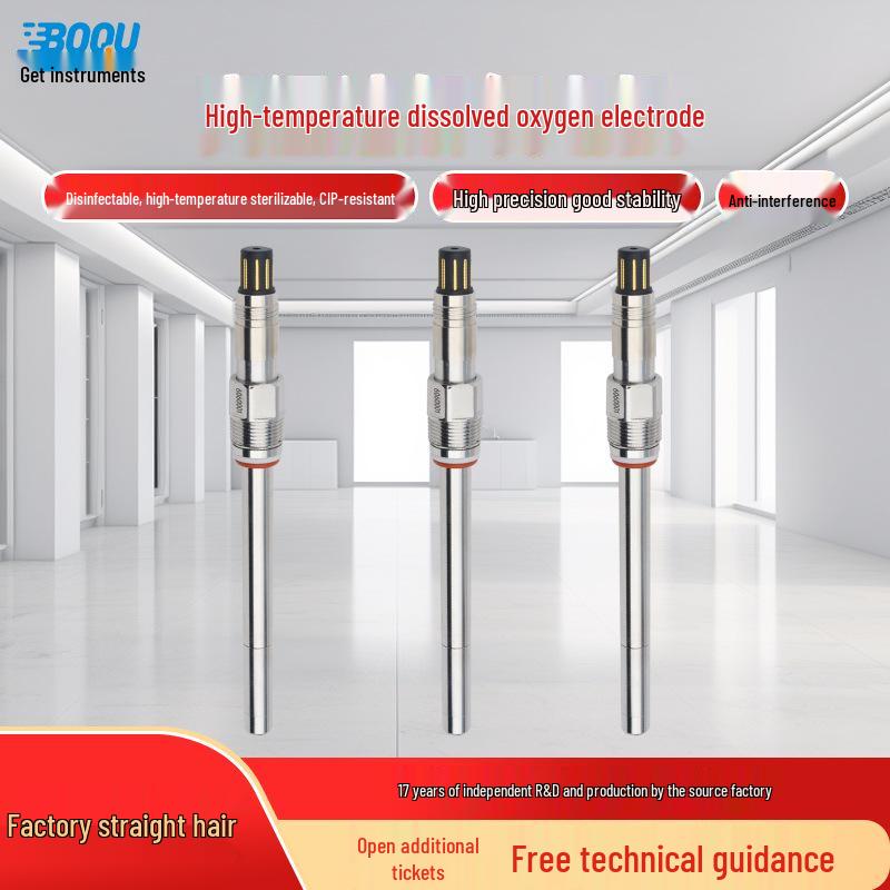 

Датчик растворенного кислорода для высокотемпературной промышленной ферментации Bokhot, уровень ppb, разъем VP, Inpro6800 Cable