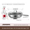 maxcook 316L Stainless Steel Non-stick Wok