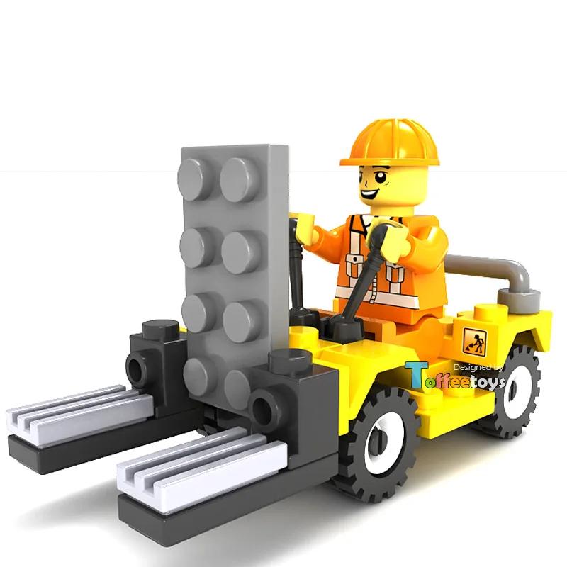 City Patrol Police Motorcycle Car Pursuit Prisoners Model Building Blocks Enlighten Action Figure Toys For Children