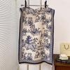 Antique Winter Warm Fashion Advanced Sense Age-Reducing Scarf Literary And Retro Double-Sided Shawl Cape Versatile Scarf Women