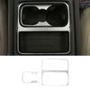 For Defender 110 -22 Silver Aluminum Gear Water Cup Holder Panel Cover Trim